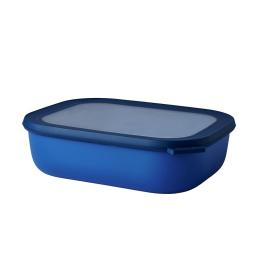 屋子限量優惠｜荷蘭 Mepal 方形密封保鮮盒2L(淺)-寶石藍