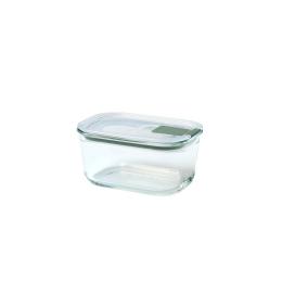 荷蘭 Mepal EasyClip 輕巧蓋玻璃密封保鮮盒450ml-鼠尾草綠