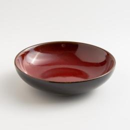 WAGA 新東方 陶瓷圓盤22cm-紅