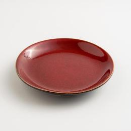 WAGA 新東方 陶瓷圓盤16.5cm-紅