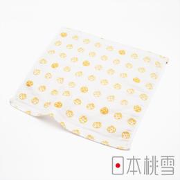 毛巾換季85折｜日本桃雪 紗布方巾-經典小小圖-小瓢蟲