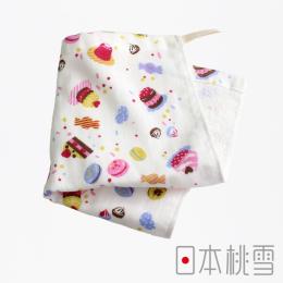 毛巾換季85折｜日本桃雪 紗布方巾-小女孩最愛-小點心