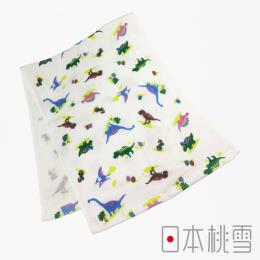 毛巾換季85折｜日本桃雪 紗布毛巾-小男孩最愛-恐龍
