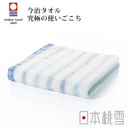 毛巾換季85折｜日本桃雪 今治小花毛巾-蝴蝶藍