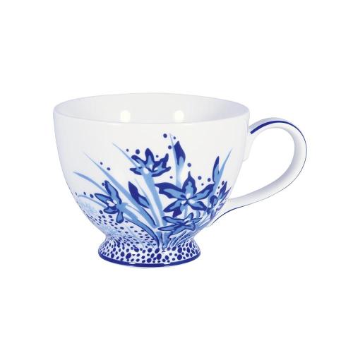 丹麥GreenGate Kristel blue 茶杯