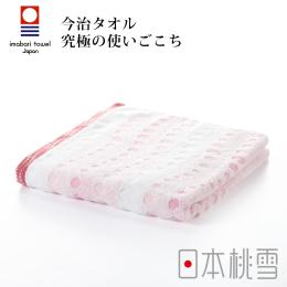 毛巾換季85折｜日本桃雪 今治水泡泡毛巾-日光粉