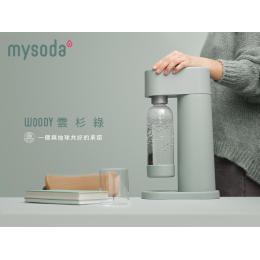 mysoda WOODY氣泡水機WD002-GG-雲杉綠