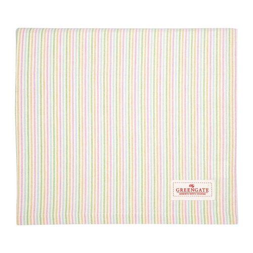 雙11限定買1送1｜丹麥GreenGate Ansley white 桌巾 100x100cm