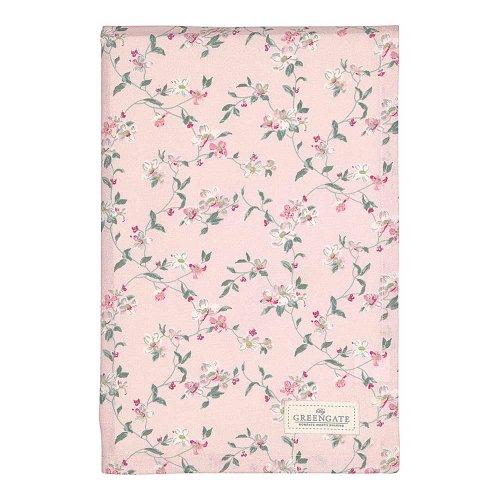 雙11限定買1送1｜丹麥GreenGate Jolie pale pink 桌巾150x150cm