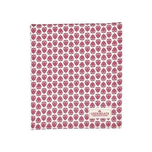 雙11限定買1送1｜丹麥GreenGate Ashley red 桌巾 150x150cm