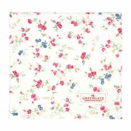 雙11限定買1送1｜丹麥GreenGate Ottilia white 桌巾 100x100cm