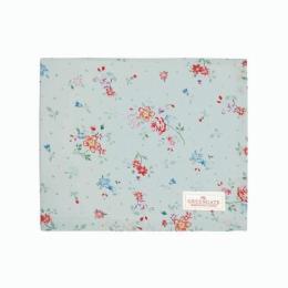 雙11限定買1送1｜丹麥GreenGate Belle pale blue 桌巾 100x100cm