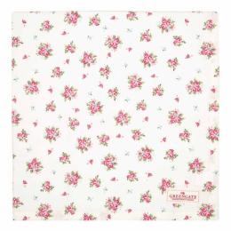 雙11限定買1送1｜丹麥GreenGate Abigail white 桌巾 150x150cm