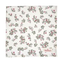 雙11限定買1送1｜丹麥GreenGate Scarlett white 桌巾150x150cm