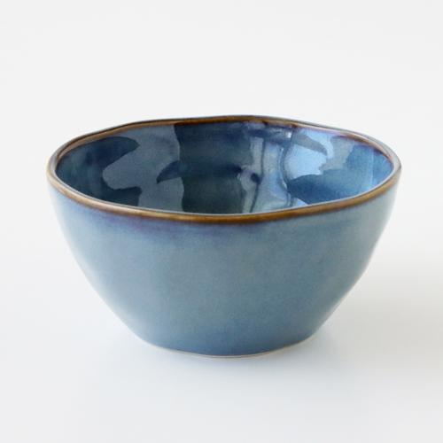 JUST HOME 寧靜海 陶瓷捶紋碗-5吋