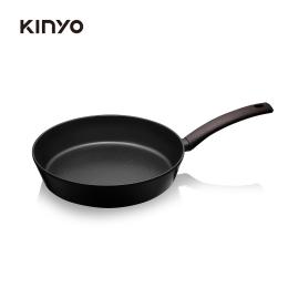 KINYO nera系列-IH減油不沾導磁平煎鍋28cm