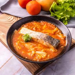 冷凍獨立團｜Hi-Q 鱻食坊 褐藻鱸魚番茄蔬菜湯（500g）