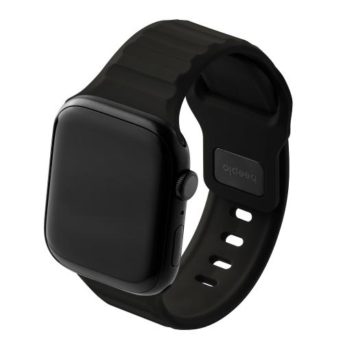 beepio Apple Watch 悠遊錶帶 2.0 拓荒者｜矽膠系列-深鐵灰(大)