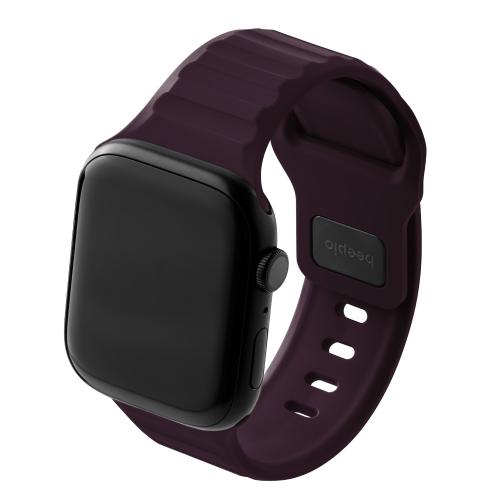 beepio Apple Watch 悠遊錶帶 2.0 拓荒者｜矽膠系列-貴族紫(大)
