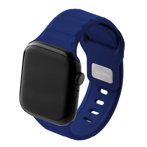 beepio Apple Watch 悠遊錶帶 2.0 拓荒者｜矽膠系列-群青藍(大)