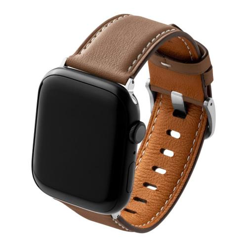 beepio Apple Watch 悠遊錶帶 2.0 漫遊者｜皮革系列-奶茶棕(大)