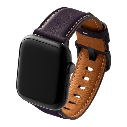 beepio Apple Watch 悠遊錶帶 2.0 漫遊者｜皮革系列-貴族紫(大)