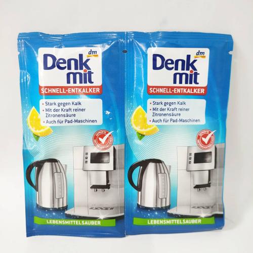 德國 Denkmit 天然檸檬酸除水垢咖啡垢清潔粉-6組