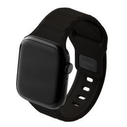 beepio Apple Watch 悠遊錶帶 2.0 拓荒者｜矽膠系列-沉穩黑(大)