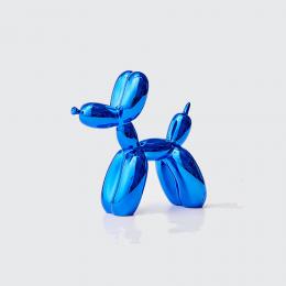 清倉大特價｜美國Green Tree Products 中型氣球狗模型-藍色