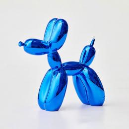 清倉大特價｜美國Green Tree Products 大型氣球狗模型-藍色