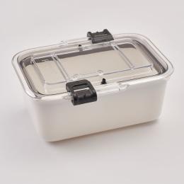 美國Prepara Tritan食物密封保鮮盒1.25L-簡約白