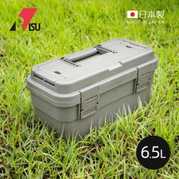 日本RISU TRUNK CARGO日本製可連結層疊組合式工具箱-6.5L-岩灰