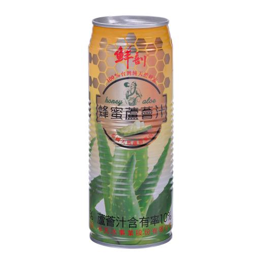 半天水 鮮剖蜂蜜蘆薈汁（520ml × 24 入/箱)