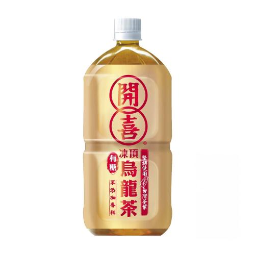 開喜 凍頂烏龍茶–有糖（1000ml × 12入/箱）