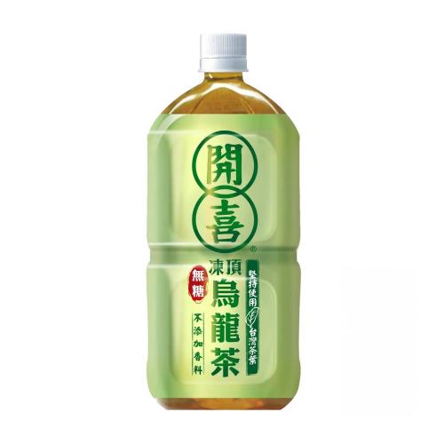 開喜 凍頂烏龍茶–無糖（1000ml × 12入/箱）