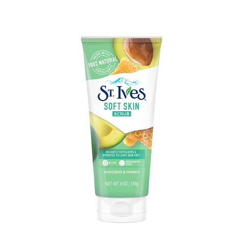 美國 St. Ives 聖艾芙 植萃去角質磨砂膏-蜂蜜酪梨