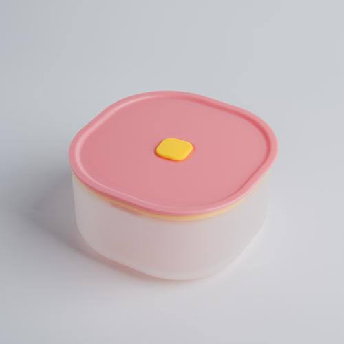 ZING Color 日日保鮮盒1000ml- 莓果粉