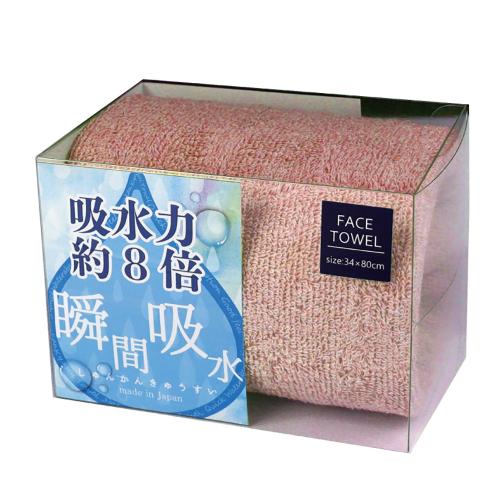 JOGAN日本成願毛巾 瞬間吸水系列 毛巾-珊瑚粉