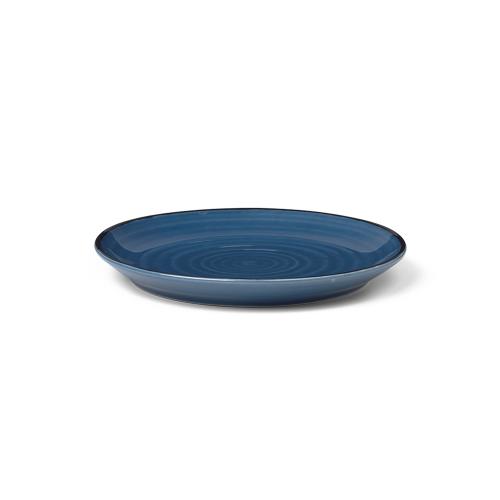 丹麥 Kähler Colore 釉色餐盤（Ø 19cm、莓果藍）