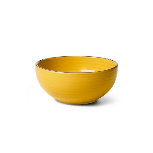 丹麥 Kähler Colore 釉色餐碗（Ø 15cm、番紅花黃）