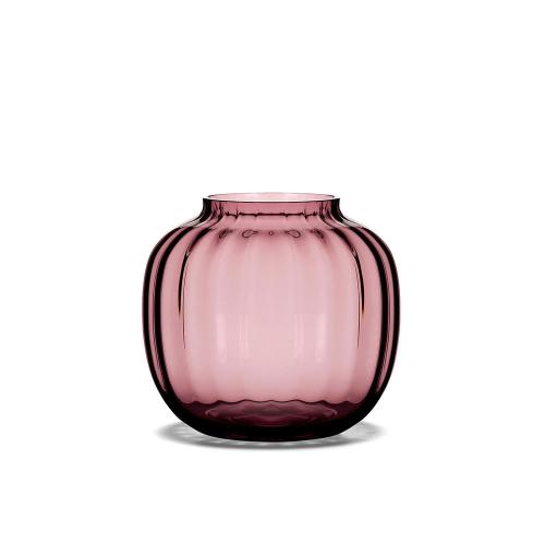 丹麥 Holmegaard Primula 櫻花草 玻璃花瓶（小、紫紅）