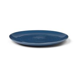 9折｜丹麥 Kähler Colore 釉色餐盤（Ø 27cm、莓果藍）