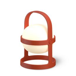預購｜丹麥 Rosendahl Soft Spot Circular 柔煦 太陽能充電 LED 提燈（赤陶紅、中）