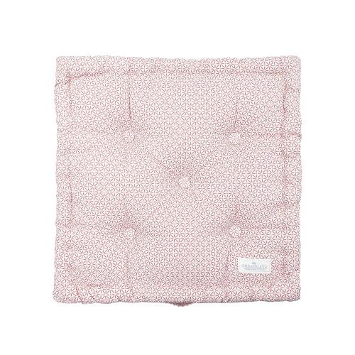 丹麥GreenGate Britt pale pink 方形椅墊 50x50cm