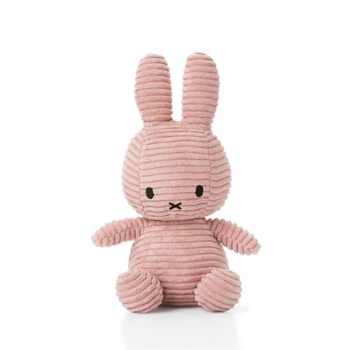 荷蘭BON TON TOYS Miffy米菲兔ECO燈芯絨填充玩偶-粉 70cm