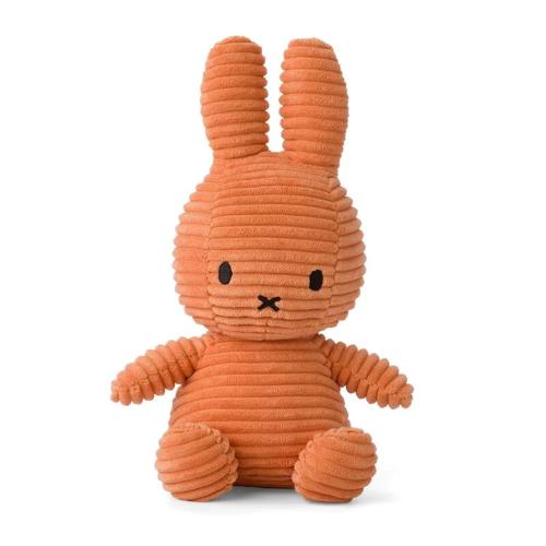 荷蘭BON TON TOYS Miffy米菲兔ECO燈芯絨填充玩偶-南瓜 23cm