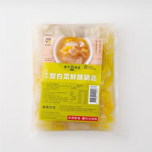 安永鮮物 酸白菜鮮豚鍋底（1000g × 4 包）