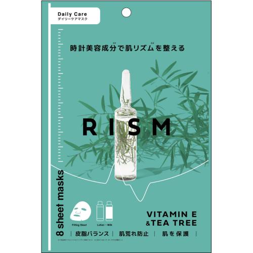 RISM E 每日保養面膜8入-維他命E&茶樹