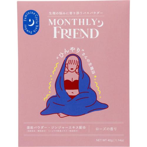 日本Monthly Friend月月好朋友入浴劑-玫瑰香