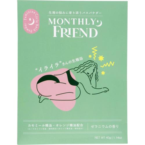 日本Monthly Friend月月好朋友入浴劑-天竺葵香